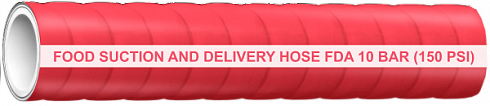 Напорно-всасывающий шланг для спирта 96% FOOD SUCTION AND DELIVERY HOSE (MF-010...-AL)